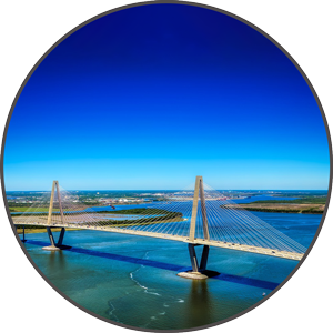 Ravenel Bridge in Charleston, South Carolina